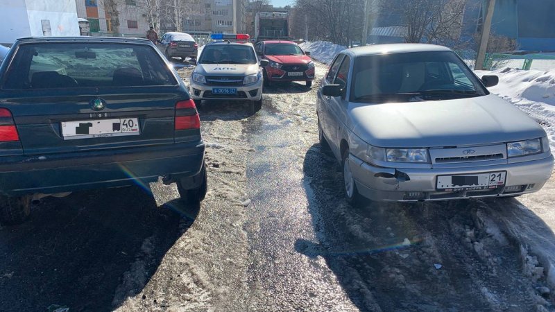 В Новочебоксарске устанавливаются обстоятельства ДТП по вине нетрезвого водителя